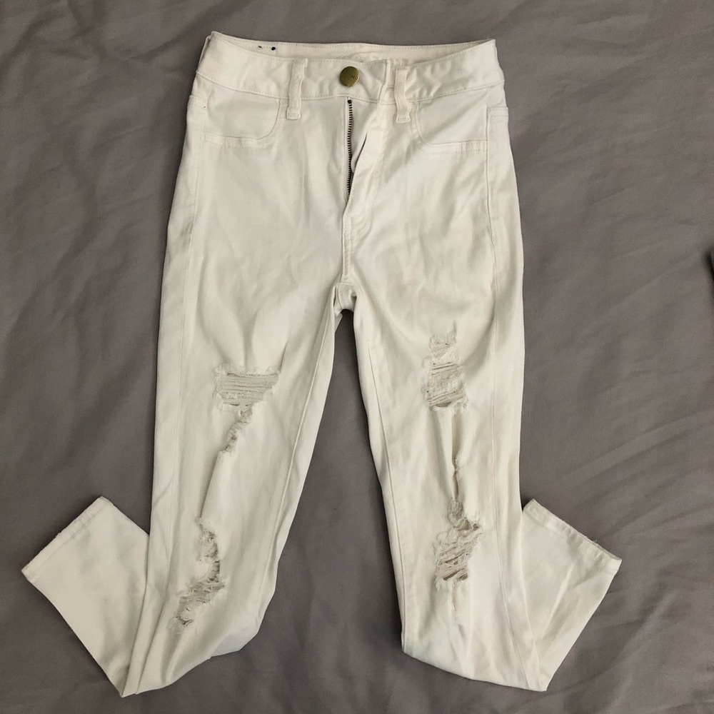 Crop high waisted American Eagle jeans